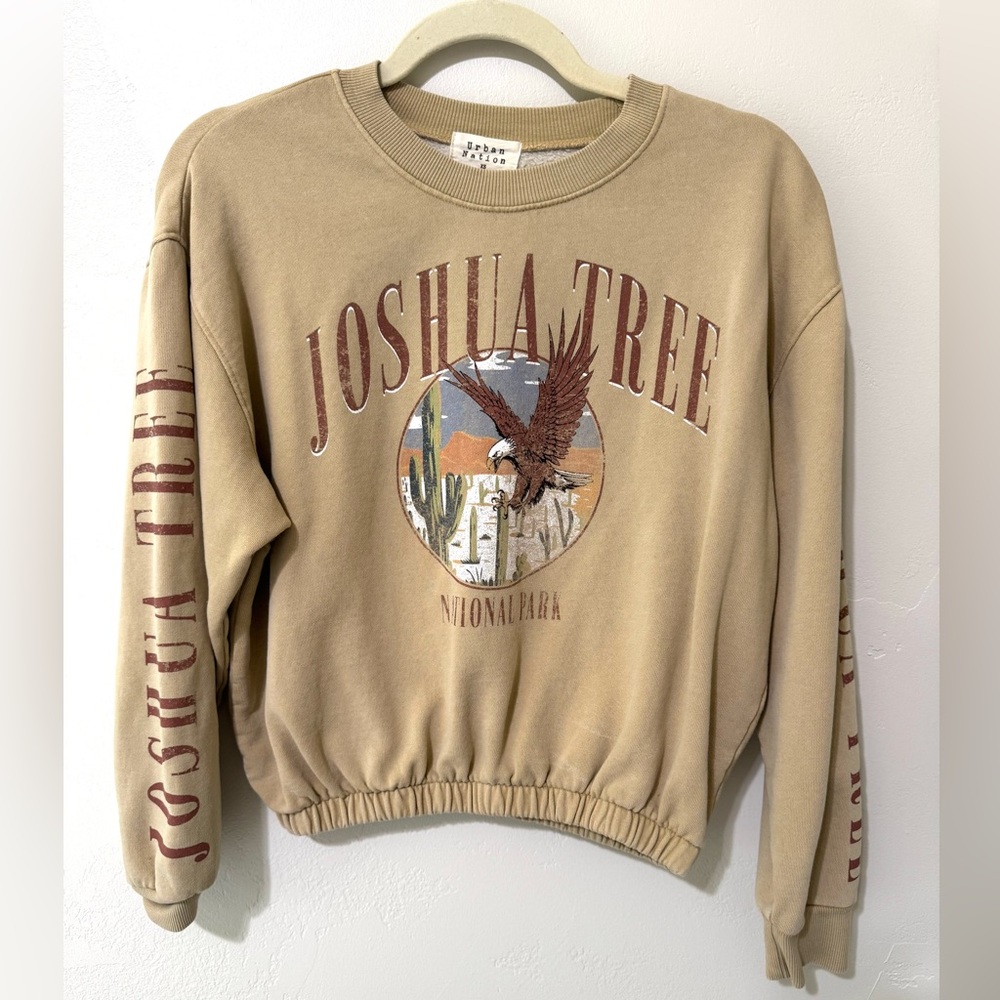 Joshua Tree National Park Tan Sweater